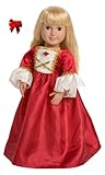 IMAGE OF 2 Item Bundle: Little Adventures Red Winter Beauty (Belle) 18
