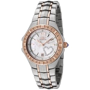 Best PricesInvicta Women's 0694 Wildflower Collection Diamond Accented Two-Tone Watch Best Price on Sale