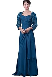 Sweetheart Mermaid Satin Floor Length Mother-of-the-Bride Dress 