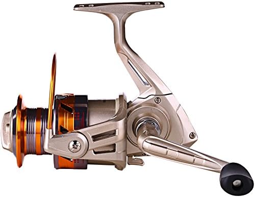 Sougayilang 13+1bb Spinning Fishing Reel 5.2:1 Saltwater Metal Spool Carp Rock Boat Spinning Reel Wheel Fsb10-50 (FSB-50)