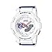 Casio Ladies BGA185TR-7A Baby-G Analog-Digital Quartz White Watch