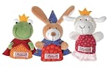 Sigikid 49936 - My little theatre, Fingerpuppe Zauberhase, Koenig, Prinzessin
