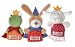 Sigikid 49936 - My little theatre, Fingerpuppe Zauberhase, König, Prinzessin