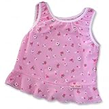 Imse Vimse Baby Tankini Top - Pink and White Flower Small/Medium