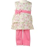 Little Girls Clothes FLORAL TOP Legging Outfit BT KIDS Spring Girl 2T-6X