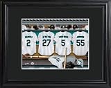 Miami Marlins Personalized Clubhouse Print with Frame