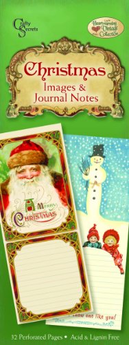 Crafty Secrets Heartwarming Vintage Christmas Image & Journal Note