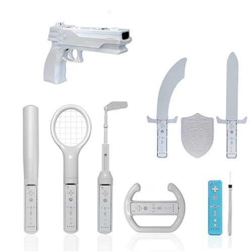 Wii Grand Slam Sports Pack, Magnum Gun and Gladiator Kit