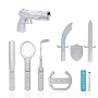 Wii Grand Slam Sports Pack, Magnum Gun and Gladiator Kit