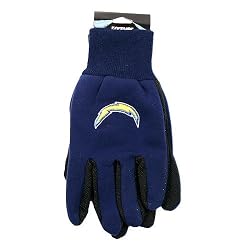 San Diego Chargers "The Grip" Gloves
