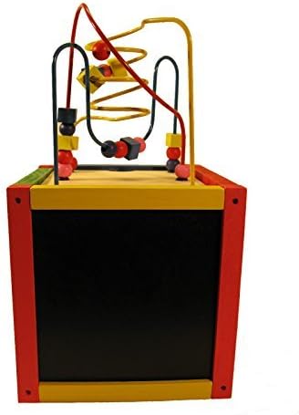 Real Wood Toys Five in One Activity Cube