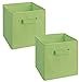 ClosetMaid 18654 Cubeicals Fabric Drawer, Green, 2-Pack