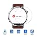 Motorola Moto 360 46mm Screen Protector (2nd Gen 2015), Vistore Ultra-thin Shatterproof Anti-Scratch HD Clear Ballistic Glass Screen Protector for Motorola Moto 360 Watch 2nd Gen