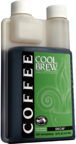 Cool Brew® Fresh Coffee Concentrate - Decaf 32oz - Make Iced Coffee or Hot Coffee -... by New Orleans Coffee Company