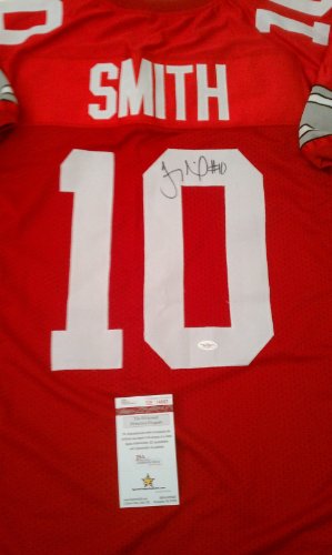 Troy Smith Signed Ohio State Buckeyes Jersey