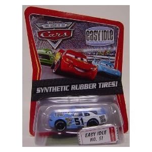 Disney Pixar CARS Movie Exclusive 1:55 Die Cast Car with Sythentic Rubber Tires Easy Idle by