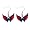Washington Caps Capitals Dangle Logo Earring Set Charm Gift Image #1