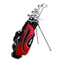 Confidence Golf ESP Mens Graphite & Steel Hybrid Club Set + Stand Bag