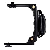 Opteka FB-20 Dual Quick-Flip Collapsible Flash Bracket for Digital SLR Cameras