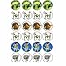 from Toy Story Toy Story style Edible Wafer Paper Fairy/Cup Cake Toppers x 24