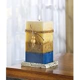 Multi Layered Stone Scented Candle and Holder Set