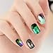 YESURPRISE New Trendy 1pack 3D Beautiful Landscape Nail Art Tips Pack Decal Wrap Water Tattoo Noctilucent Transfer Stickers DIY Decoration Fashion Xmas Gift #3