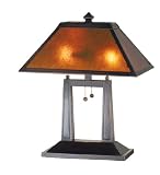 20H Mica Mission Oblong Desk Lamp