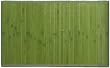 Laser Printed Split Bamboo 3' x 5' Citrus Green Veranda Rug