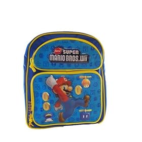  Super Mario Bros. Medium BackPack - Mario Medium School Bag