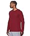 Under Armour Men's Charged Cotton Long Sleeve T-Shirt, Cardinal (625), X-Large