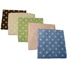 NoJo 2 Pack Dot Changing Table Cover
