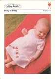 Silver Needles Knitting Pattern, Babys Dress, Sizes Chest 18,29 ". 46, 51 Cm. Leaflet Number 4