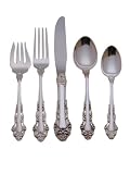 Reed & Barton Grande Renaissance Sterling Silver 46-Piece Flatware Set with Chest, Service for 8