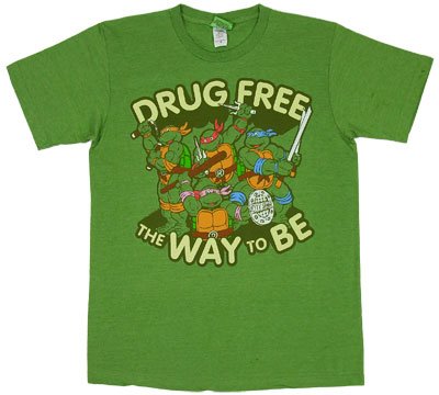  : Teenage Mutant Ninja Turtles - Drug Free Soft T-Shirt