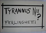 Ferlinghetti Tyrannus Nix? (Paper Only)