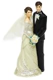 Wilton Our Day Figurine, Brunette, Ivory Gown Topper