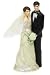 Wilton Our Day Figurine, Brunette, Ivory Gown Topper