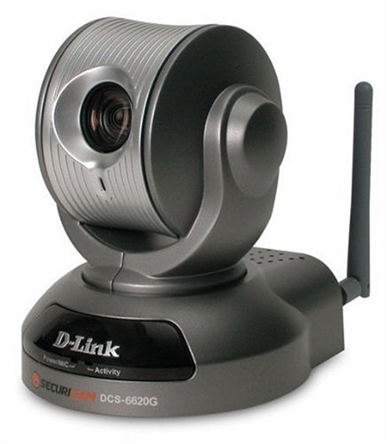D-Link DCS-6620G Wireless PTZ Dual Codec 0.05 Lux Optical Zoom Internet Camera