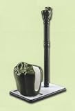 Ceramic Bell Pepper Kitchen Paper Towel and Napkin Holder Green