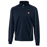 NCAA Men's Auburn Tigers Navy Blue Drytec Edge Half Zip (Navy Blue, XX-Large)