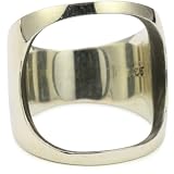 HAN CHOLO Precious Metal Open Space Ring Sterl