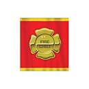 Firefighter 54in x 108in Plastic Tablecover