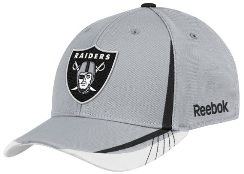 NFL Men's Oakland Raiders Sideline Draft Hat - Tw94Z (Black, Large/X-Large)