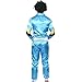 Fashoutlet 1980s Mens Shell Suit Scouser Tracksuit Costume Fancy Dress