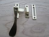 IRONMONGERY WORLDﾂｮ VICTORIAN VINTAGE OLD STYLE WINDOW SASH FITTINGS FASTENER (POLISHED BRASS WINDOW