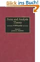 Form and Analysis Theory: A Bibliography (Music Reference Collection,)