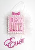 Divalicious Best Mom Ever Glamorous Diva Purse Christmas Ornament #W20062