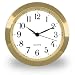 Clock Insert In Popular 1-7/16 Size Has a Quality Metal Case, Arabic Dial and Glass Crystal (Lot/3)