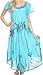 Sakkas Watercolor Palm Tree Tank Caftan Dress