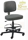 Intensive Task Small Back Mid-Height Drafting Chair